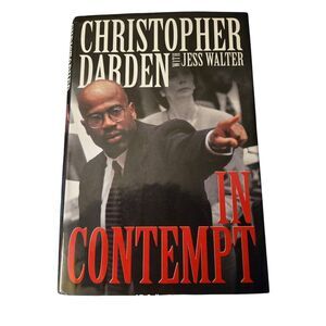 In contempt by Christopher Darden - harper Collins books - isbn 0060391839
